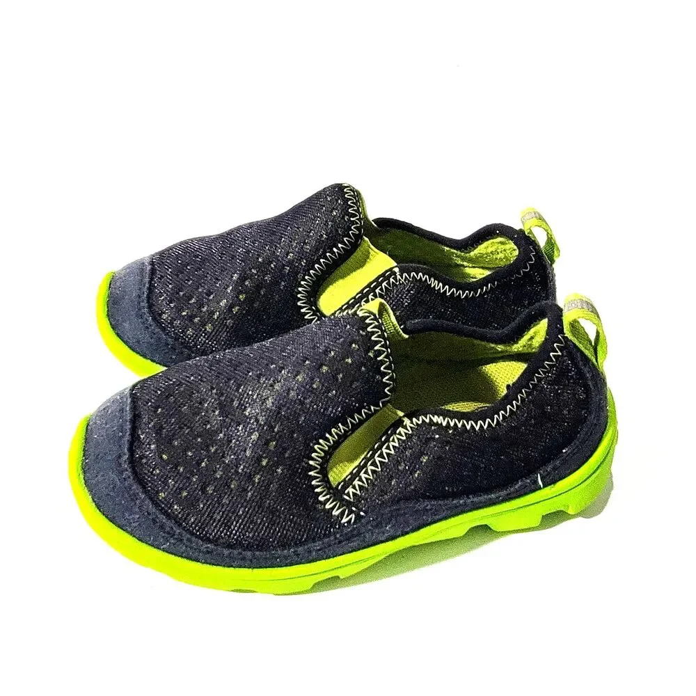 Crocs Boys Duet Slip on Shoes Shoes 16226 sz c10